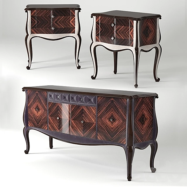 Sideboard and Chest of Drawers H1582 D1584 by Annabale Colombo