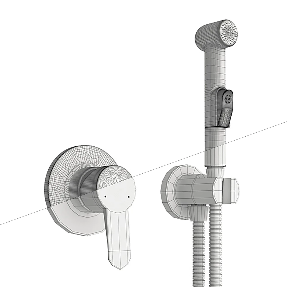 Hygienic shower BauEdge 28343007 by Grohe (2)