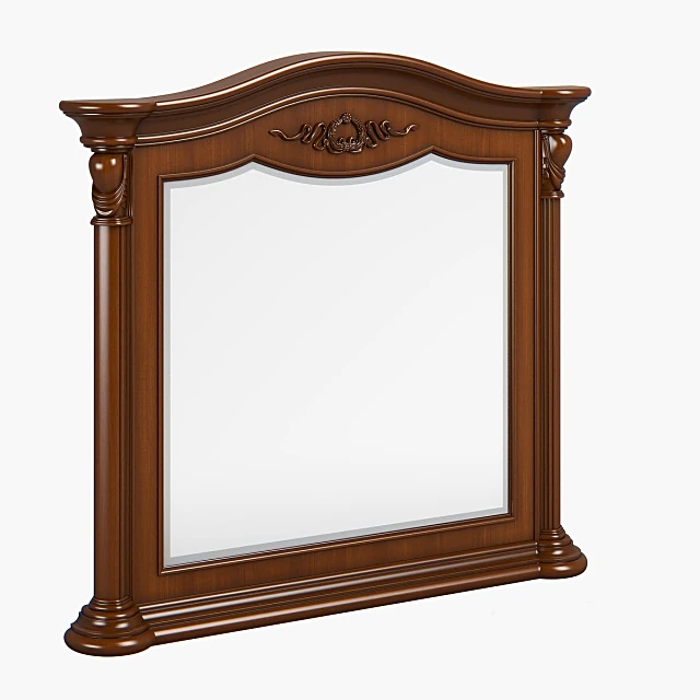Classic Wooden Dresser Mirror
