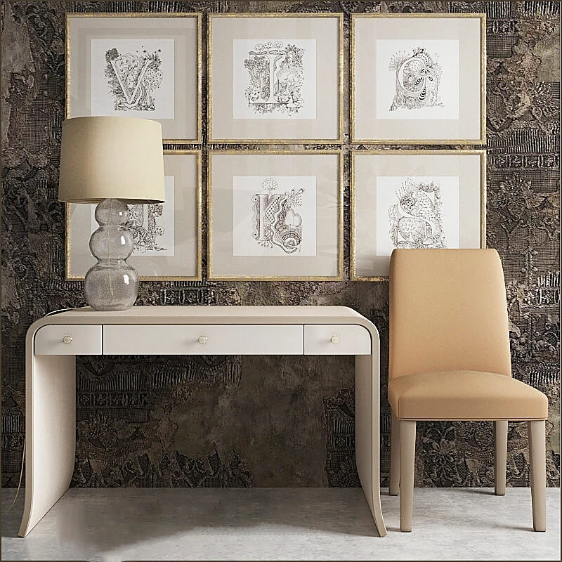 Desk Snowed Under Con by Caracole
