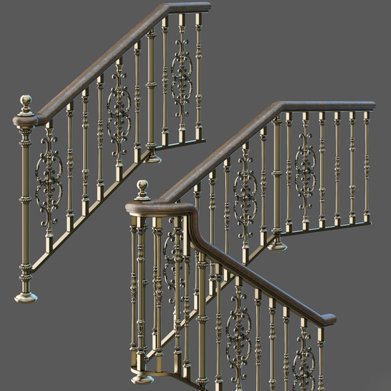 Classic staircase 5 1