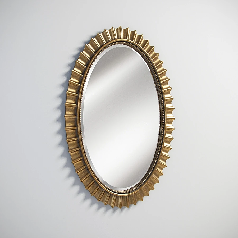 Oval Mirror 901.013-GN2 by Gramercy Home