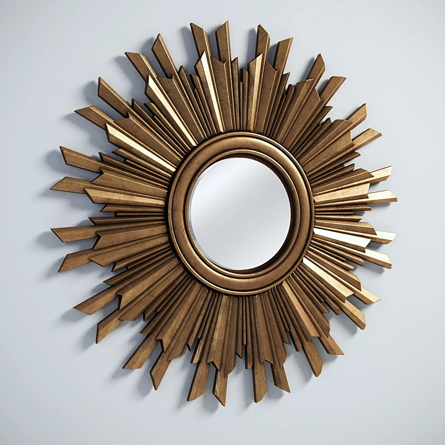 Sun Mirror 901.014-DBG by Gramercy Home