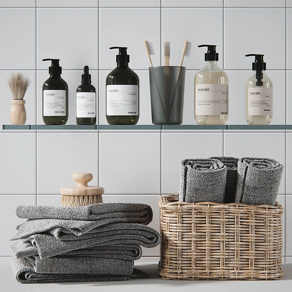 Bathroom Accessories Set by Meraki