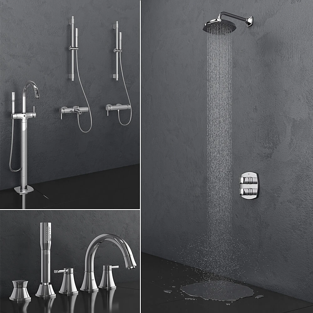 Bath and shower faucets set Grandera set 26 by Grohe