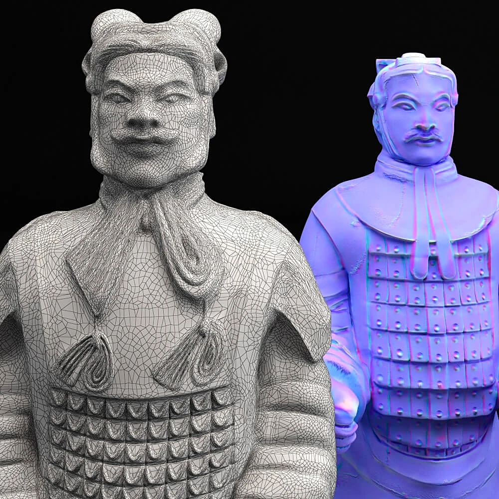 Terracotta Army Sculptures with Historical Detail (3)