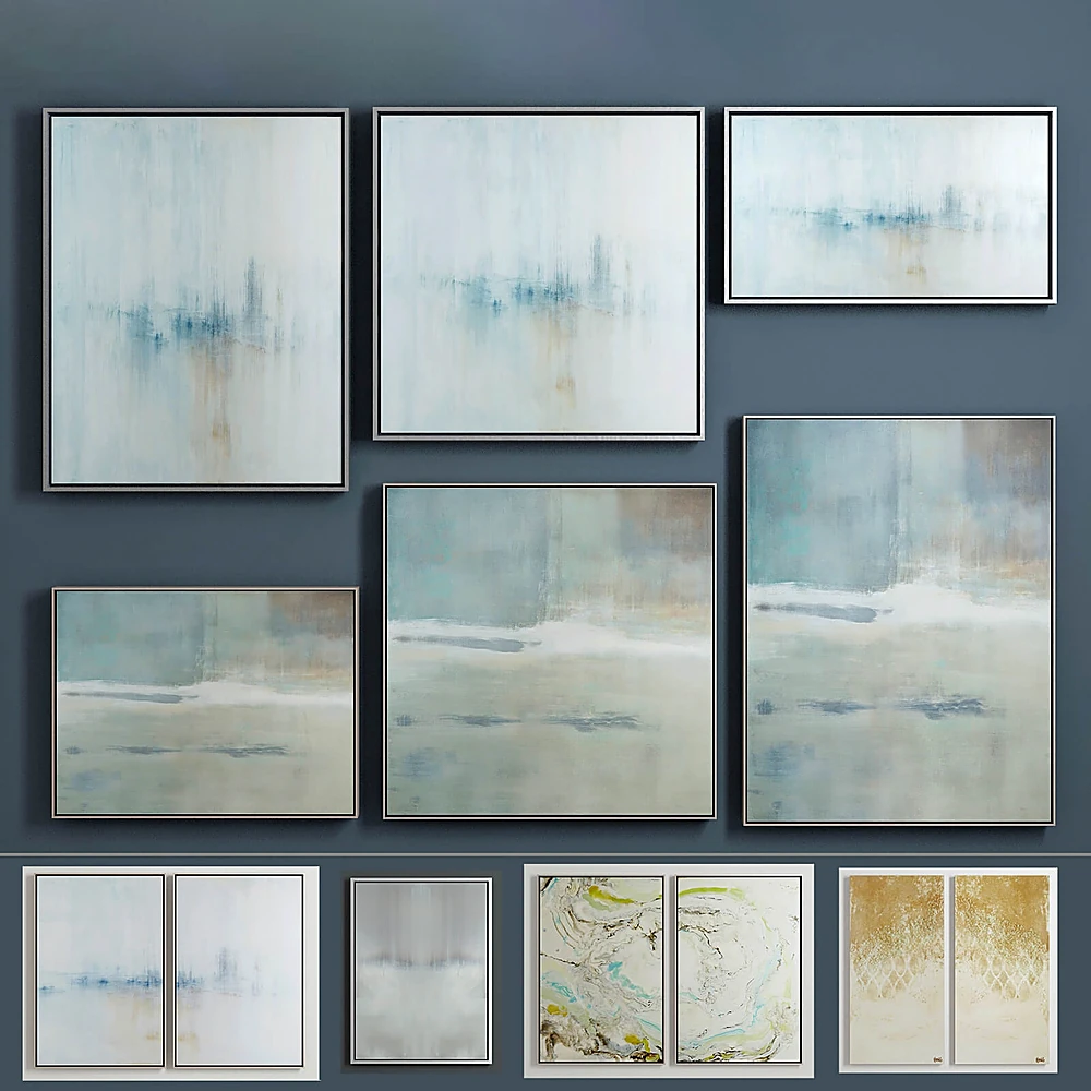 Collection of Modern Abstract Paintings