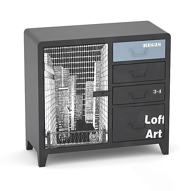Loft Art Locker Cabinet