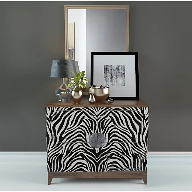 Chest of Drawers with Decorative Set by Moxie