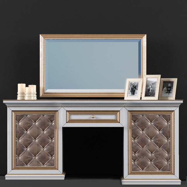 Sideboard & Chest of Drawer / Mirror 1