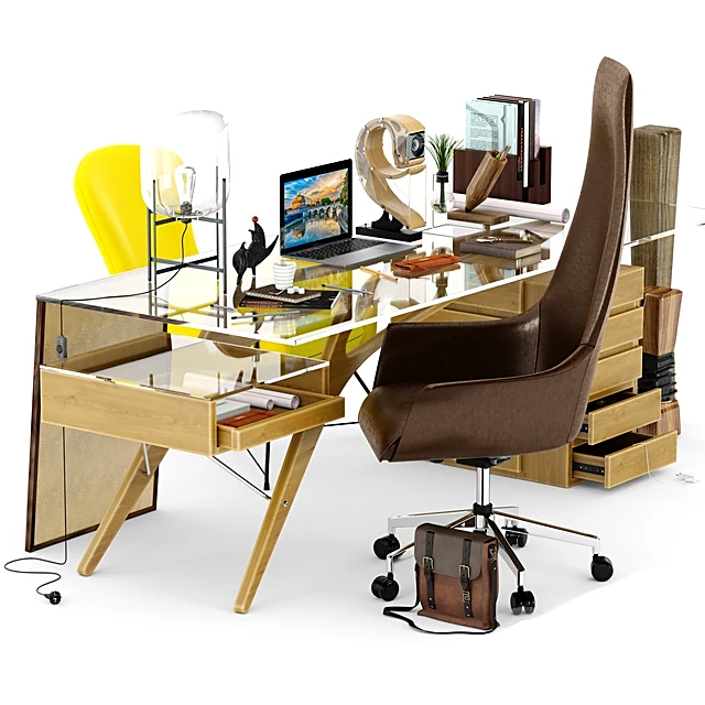 Writing Desk Cavour by Carlo Mollino