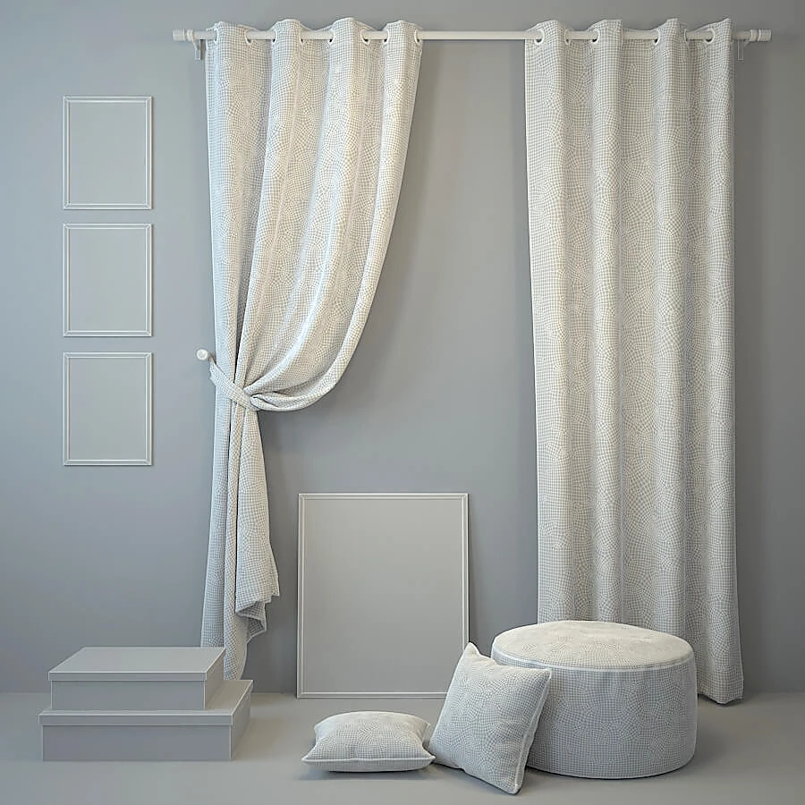 Curtain / Decorative set 2