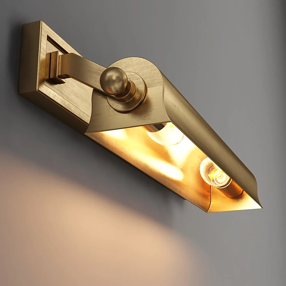 Wall Light Cody SN061-2-BRS by Gramercy Home (2)