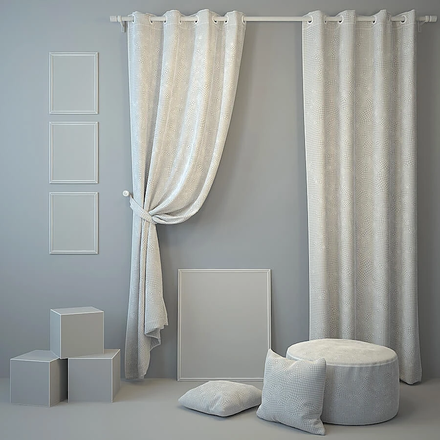 Curtain / Decorative set 2