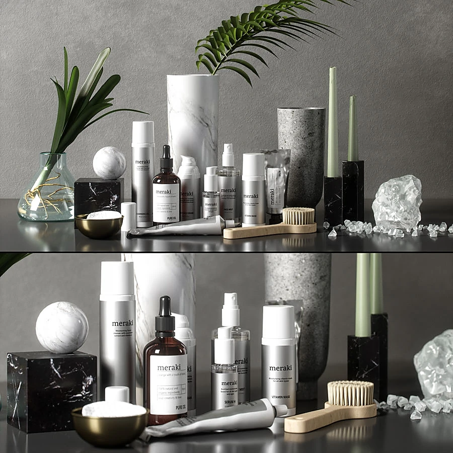 Decorative set / Bathroom accessories 1