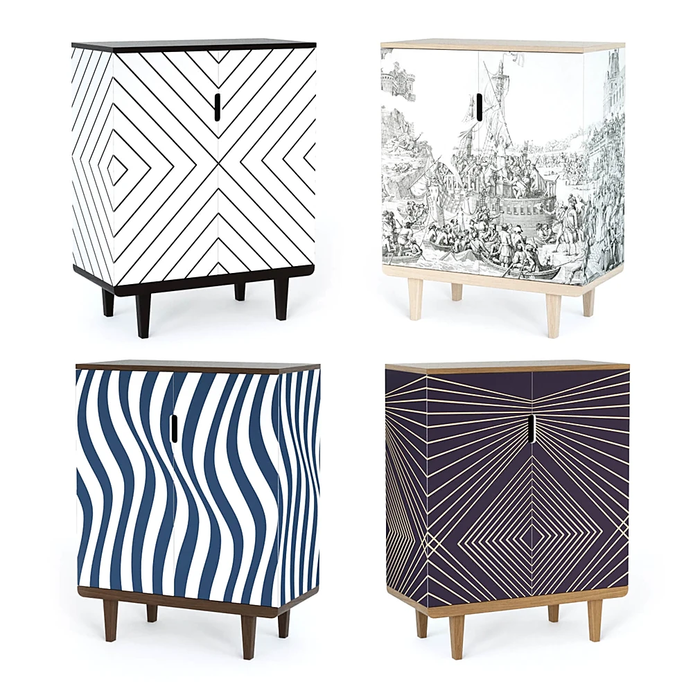 Chest of Drawer Triptikh by The IDEA