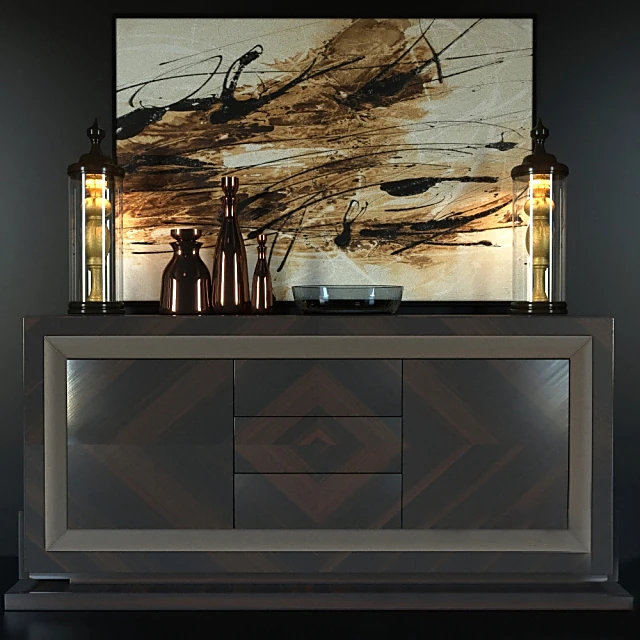 Sideboard & Chest of Drawer 1