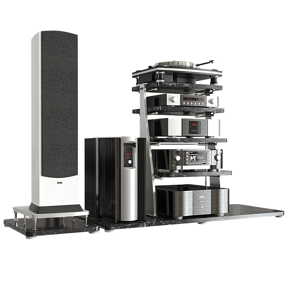High-End Audio System Elite by Mark-Levinson and Revel