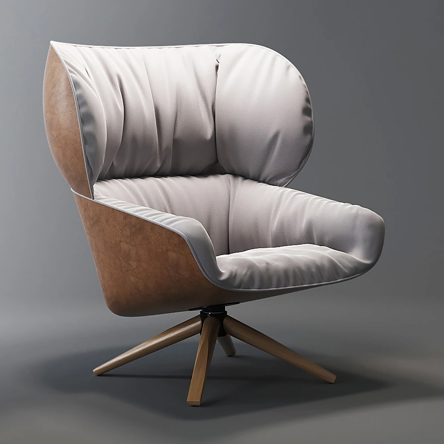 Armchair TABANO by B&B Italia