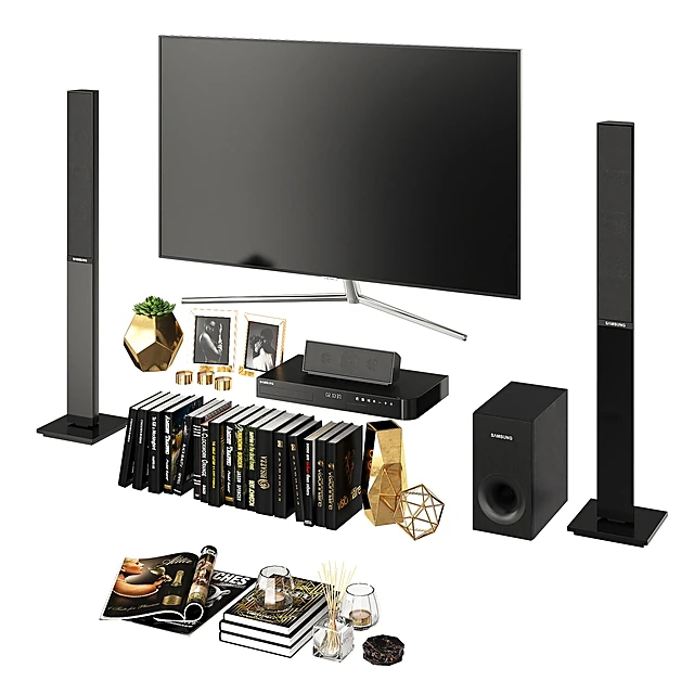 Home Entertainment System Black Gold by Samsung
