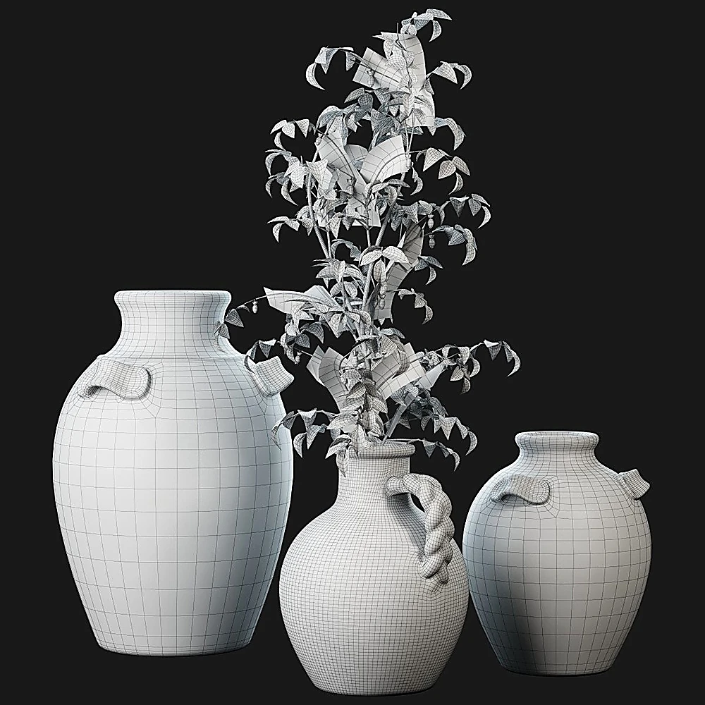 Vases Sicily terra cotta by Pottery Barn (2)