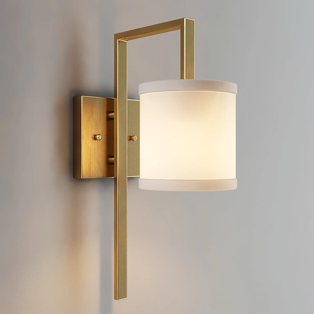 Wall light Lanage SN060-1-BRS by Gramercy Home