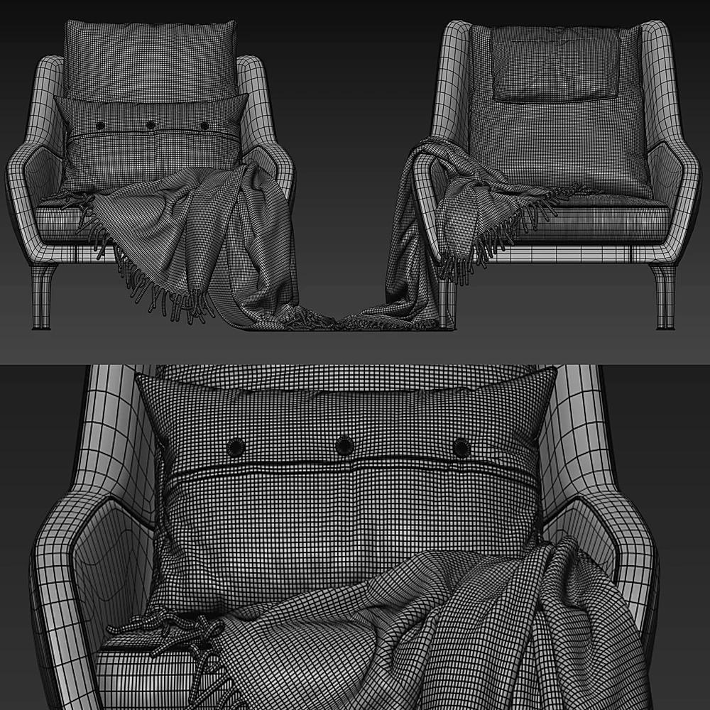 Armchair Edouard by B&B Italia (3)