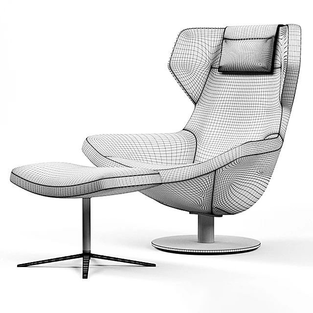 Lounge Chair Metropolitan 04 by B&B Italia (2)