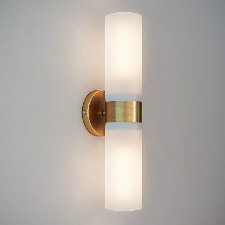 Wall light Ronan SN067-2-BRS by Gramercy Home