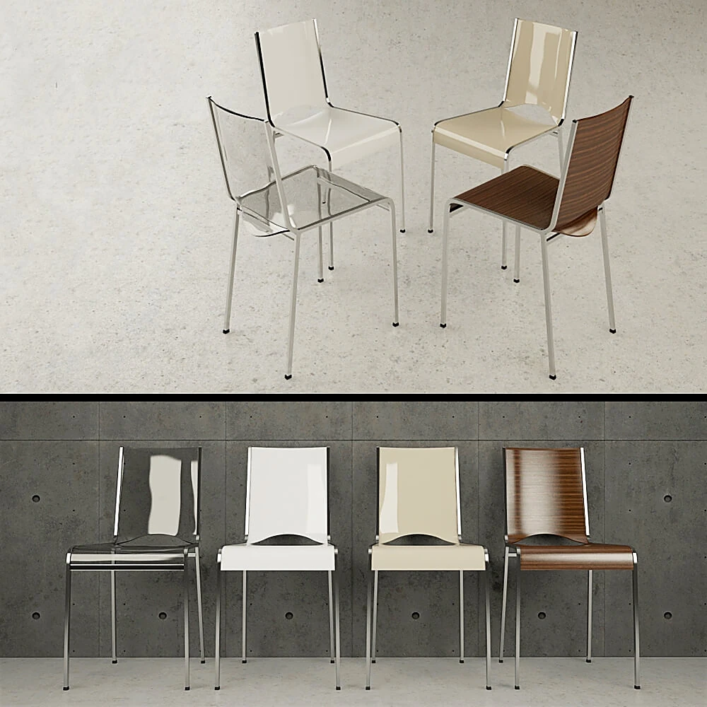Chair Kai S400 by Ozzio