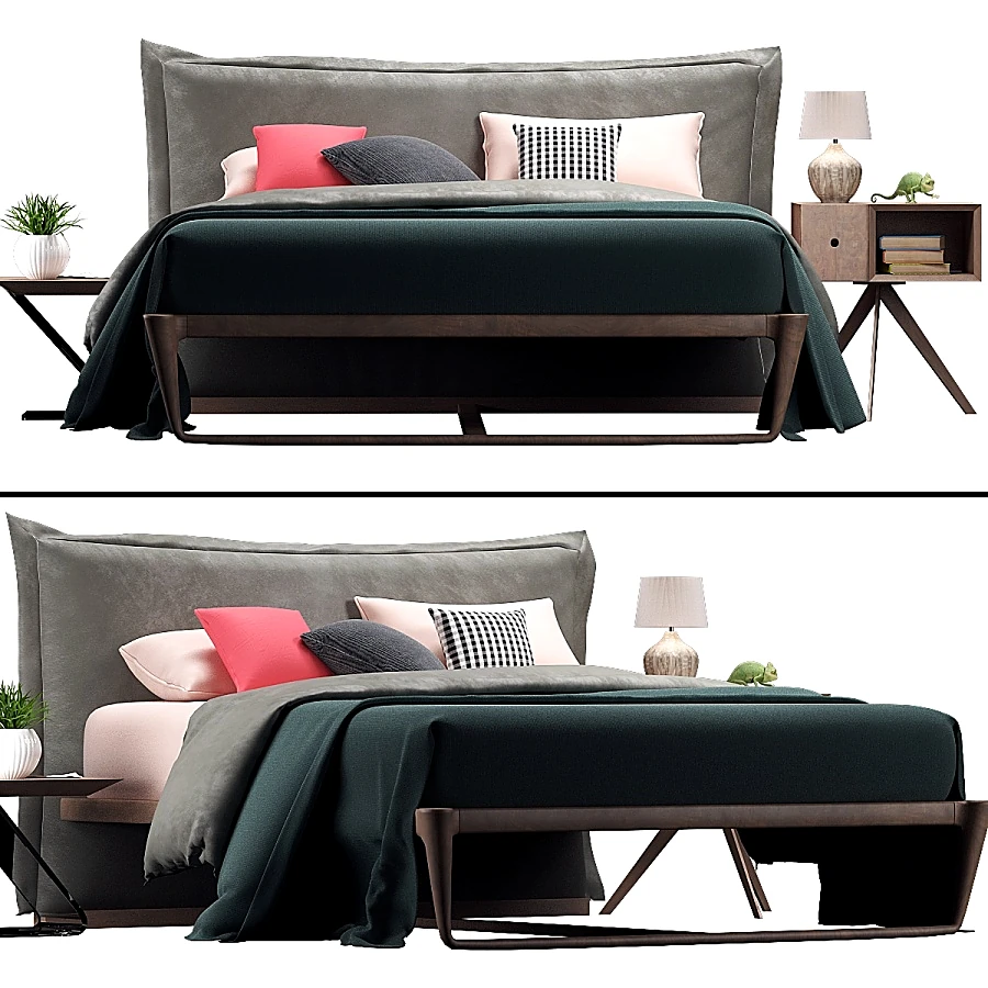 Bed Pegaso ecolab night by AltaCorte
