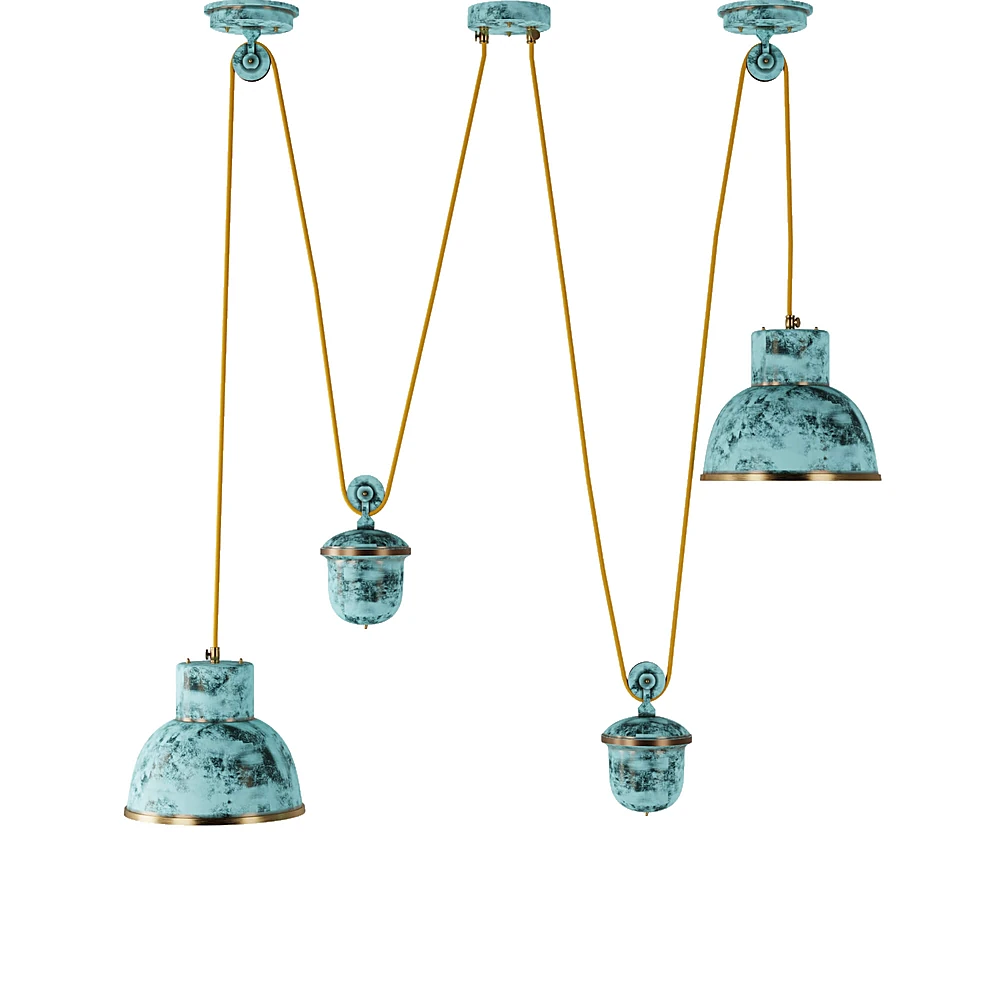 Multi-pendant Ceiling Lamp ART 2362 by Pikartlights