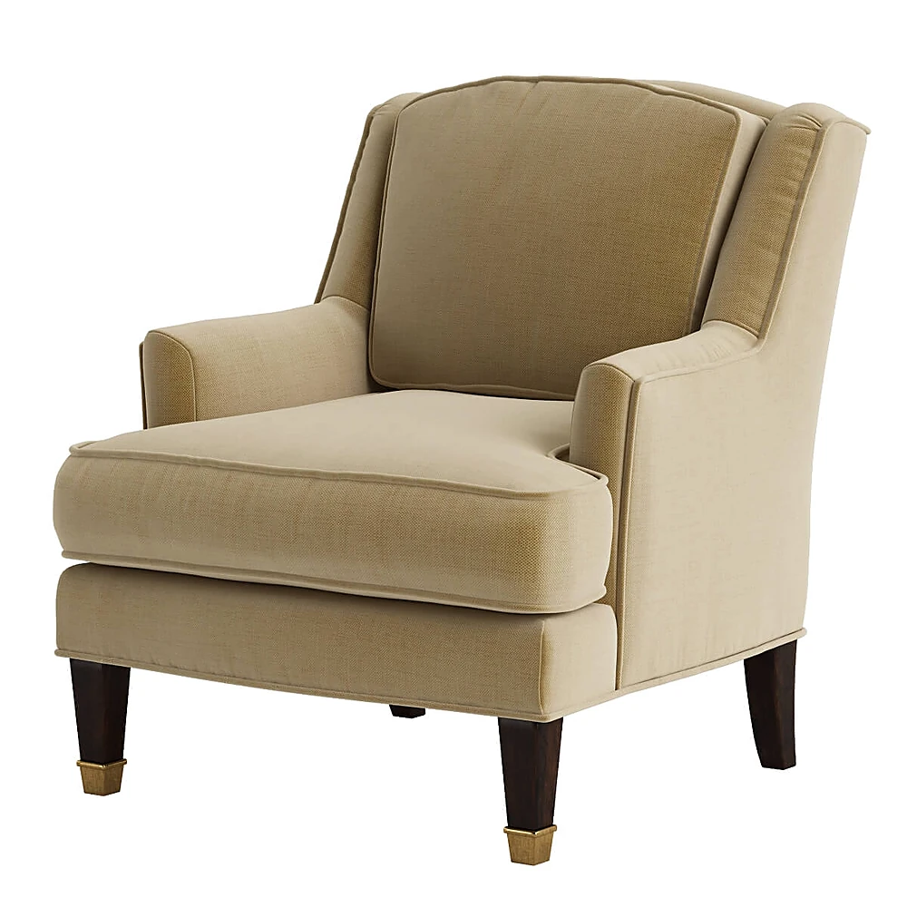 Armchair Juliette Loose Back by Baker