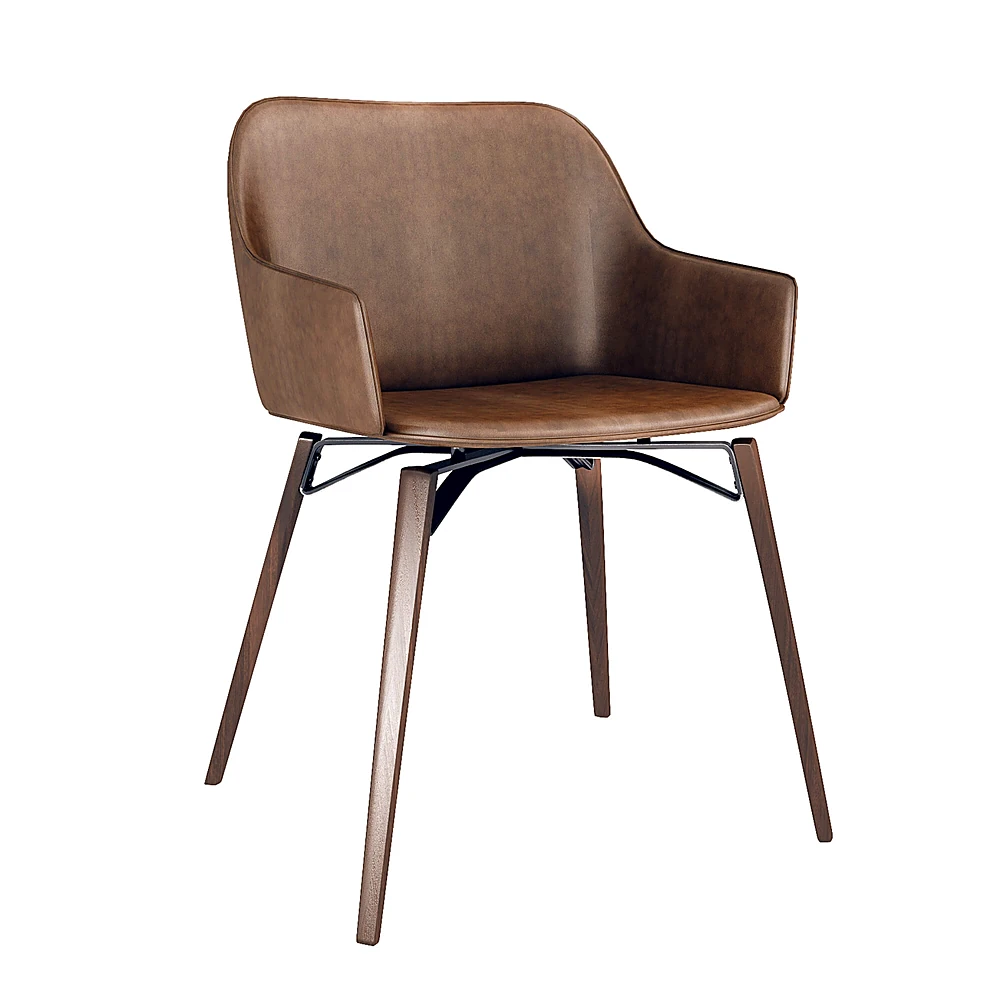 Chair with armrests Iki PW FG 333.06 by Frag
