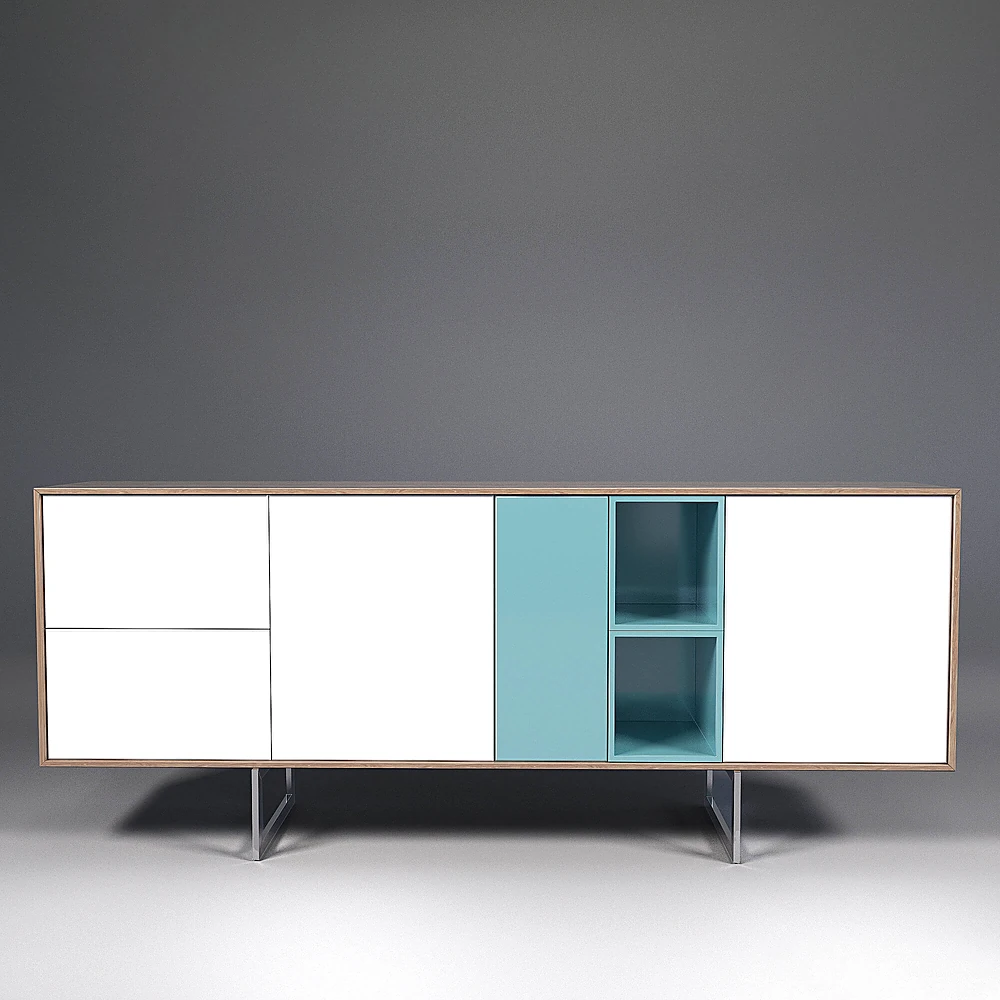 Mobile contenitore moderno con accenti colorati (2)