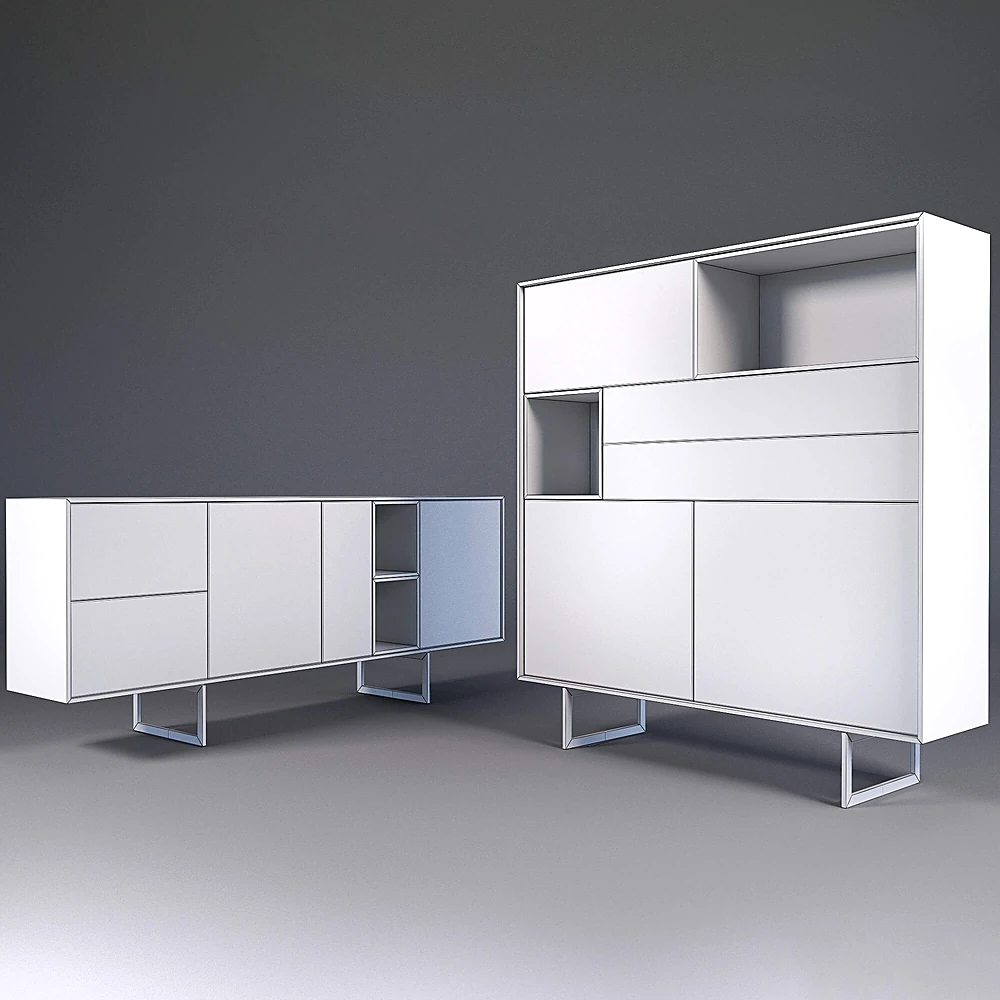 Mobile contenitore moderno con accenti colorati (3)