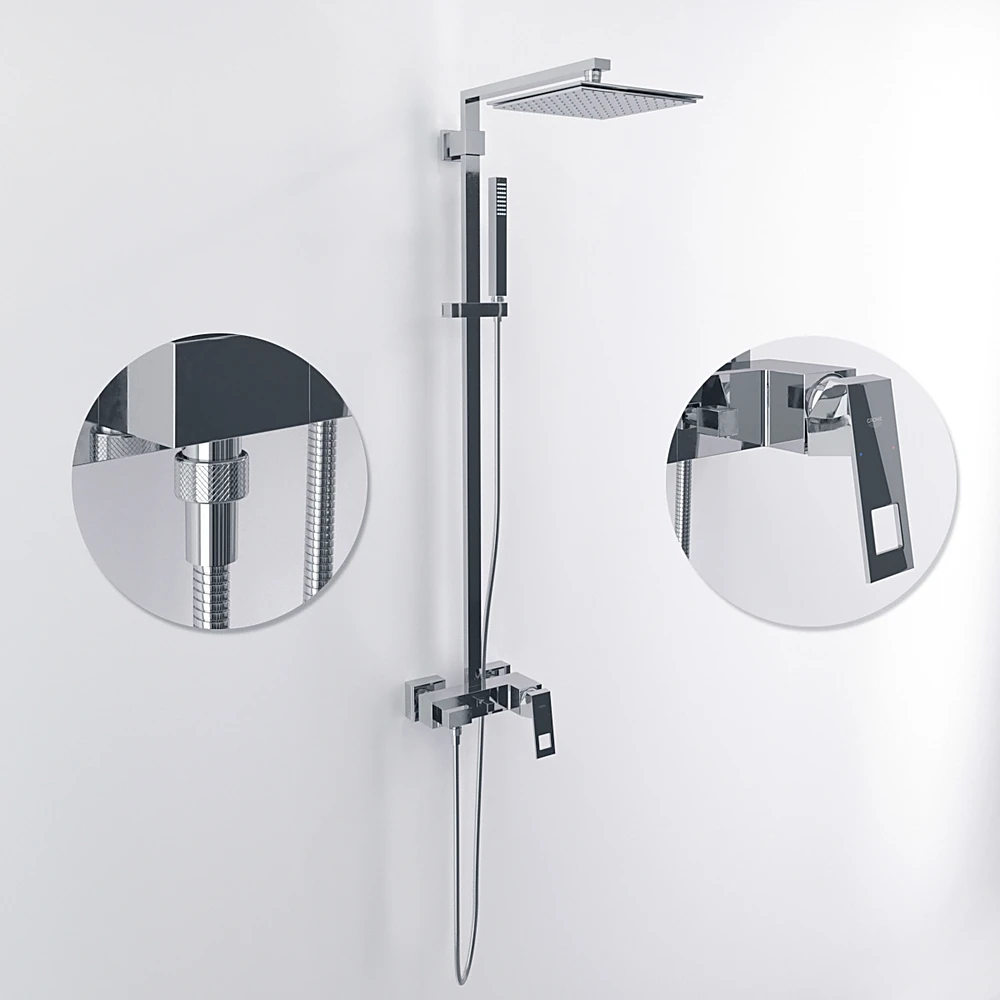 Shower System Euphoria Cube XXL System 230 by Grohe