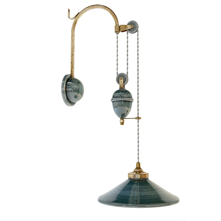 Wall light Rise and Fall WL 119 by Hector Finch