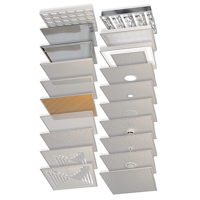 Suspended Ceiling Elements Set by Armstrong
