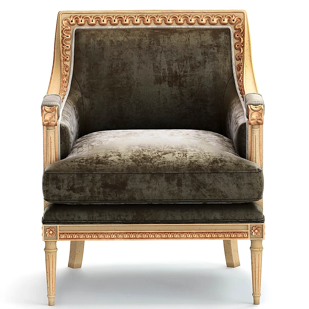 Armchair classic upholstery by Baker (2)