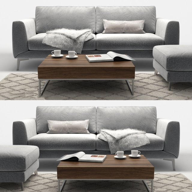 BoConcept Fargo sofa - Download the 3D Model (14840) | zeelproject.com