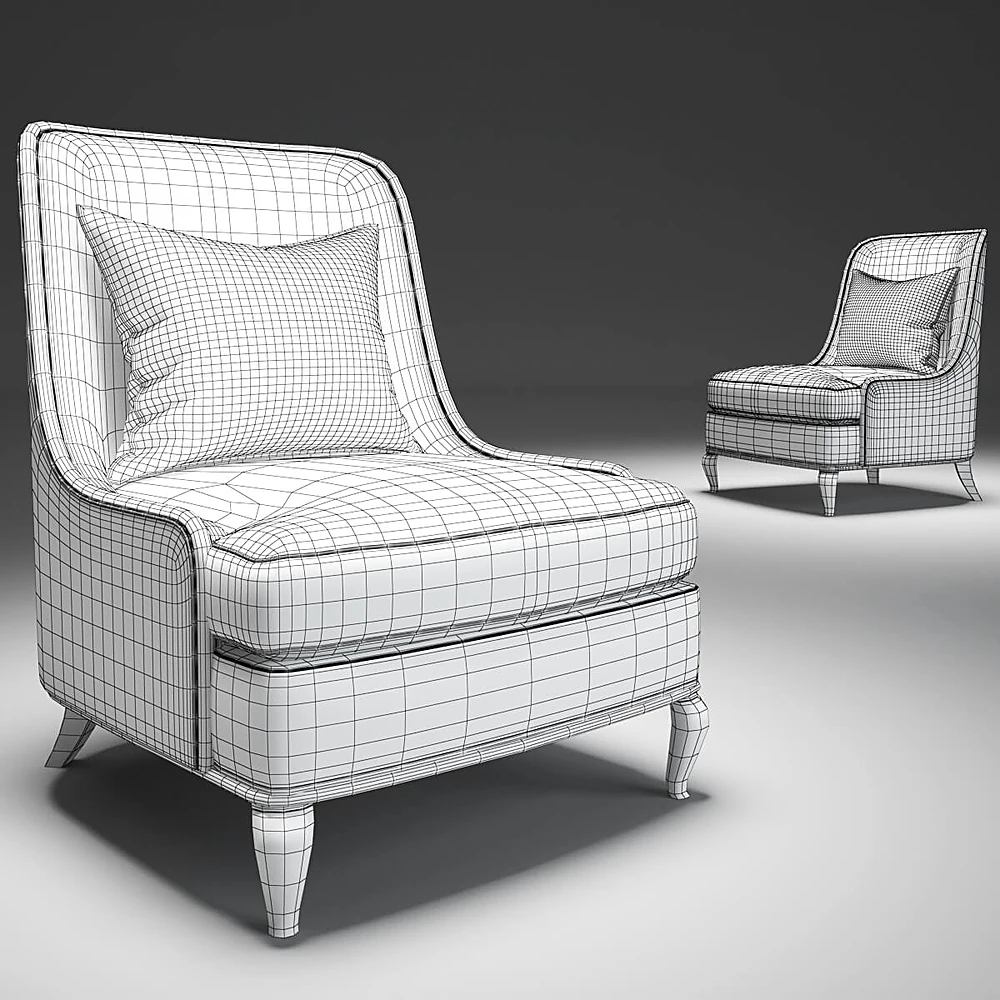 Armchair Empress No. 6709C by Baker (2)