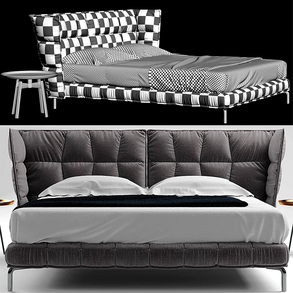 Bed Husk by B&B Italia (3)