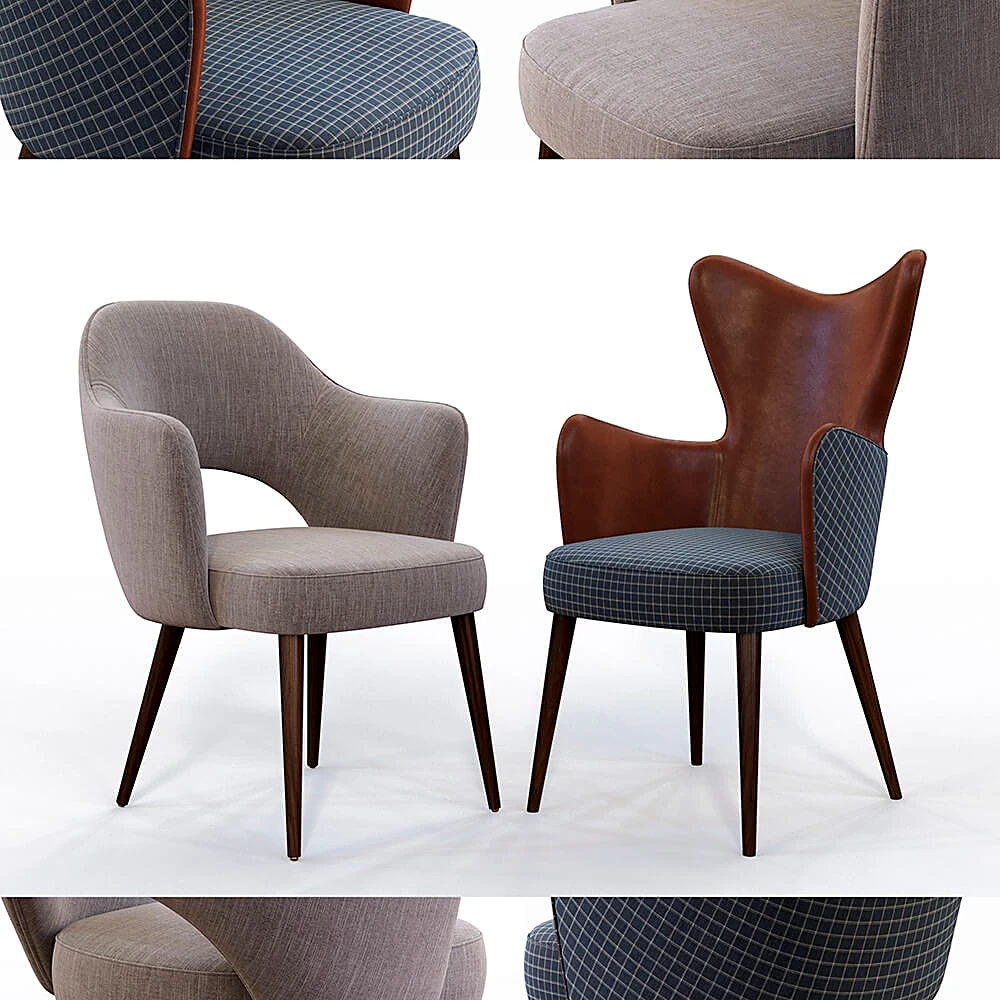 Chairs Fellini and Hardin by Ottostelle