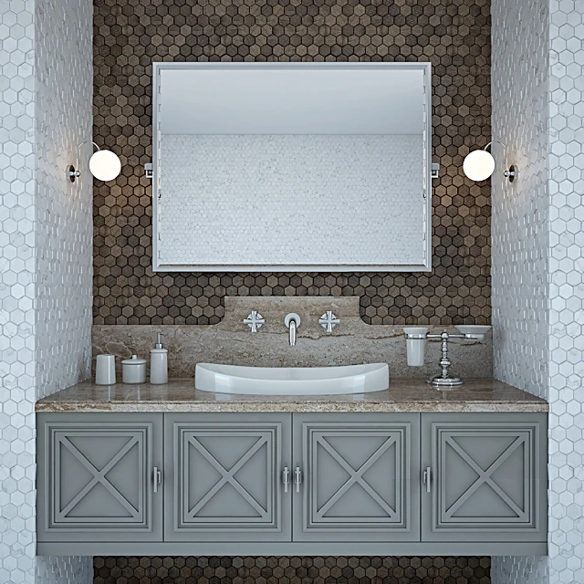 Bathroom furniture Ischia 150 by Caprico