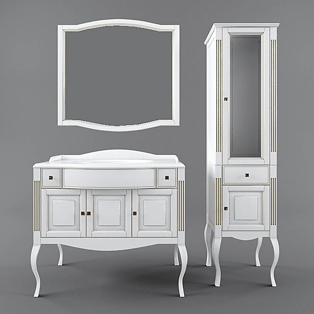 Bathroom furniture set Laura by Opadiris