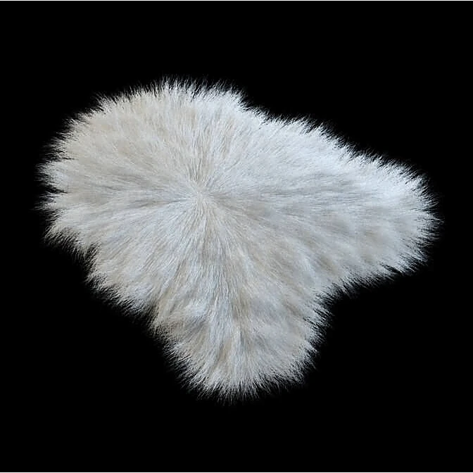 Fluffy White Sheepskin Rug