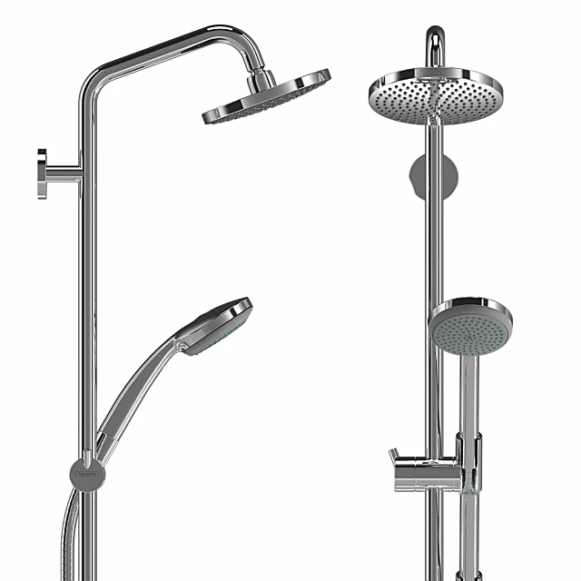 Showerpipe Croma 100 1jet by Hansgrohe