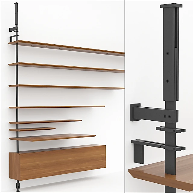 Wall-mounted Shelving Unit Airport by Cattelan Italia