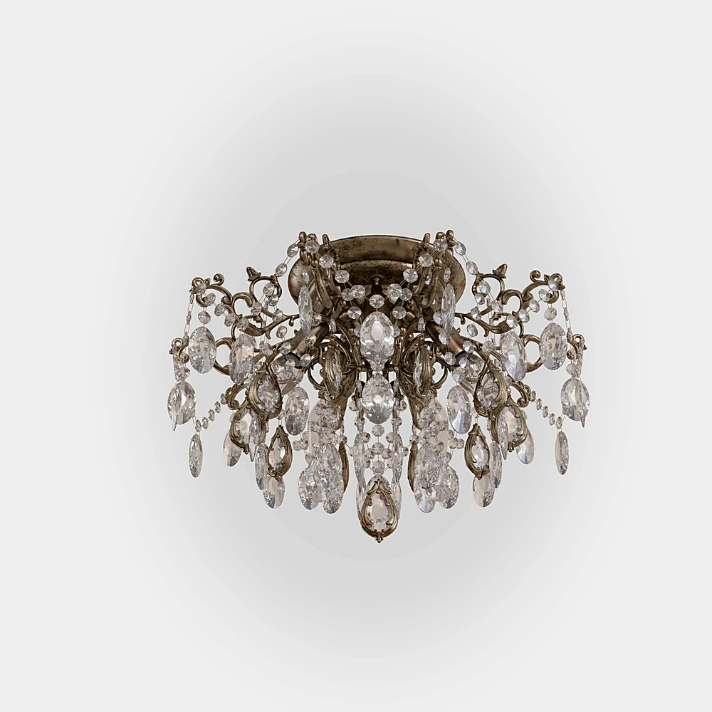 Ceiling Chandelier with crystal 2715 Strotskis by Bogate